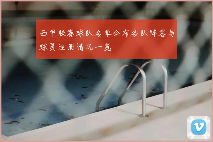 西甲联赛球队名单公布各队阵容与球员注册情况一览